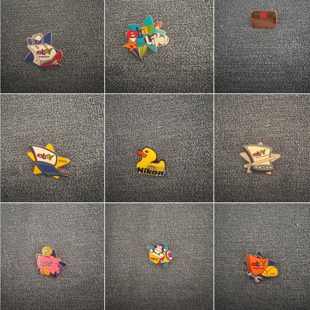 eBay pin set- Multicolor Fun